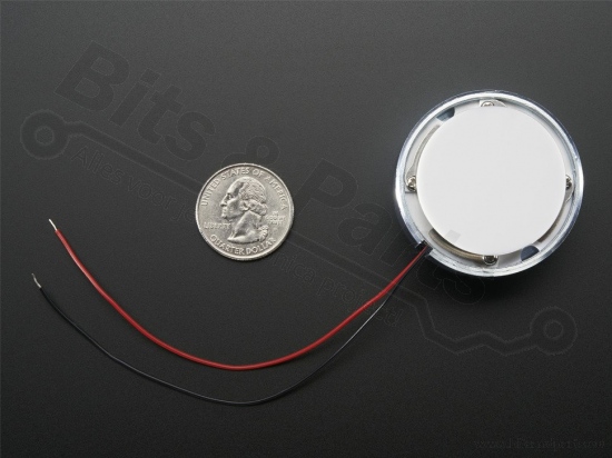 Transducer Large Surface 4 Ohm 5 Watt - Adafruit 1784